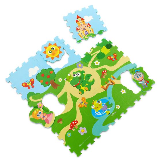 Chicco Puzzlematte Schloss 9-teilig