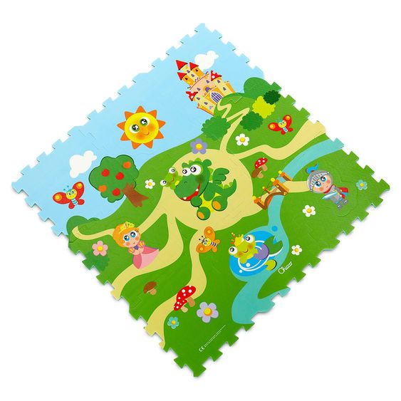Chicco Puzzlematte Schloss 9-teilig