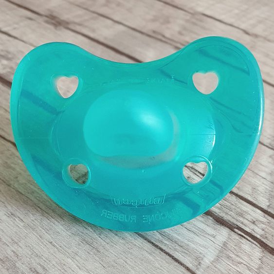 Chicco Schnuller Physio Soft - Silikon 16-36 M - Türkis