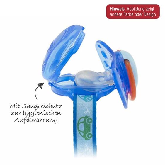 Chicco Schnullerband mit Saugerschutz - Pink