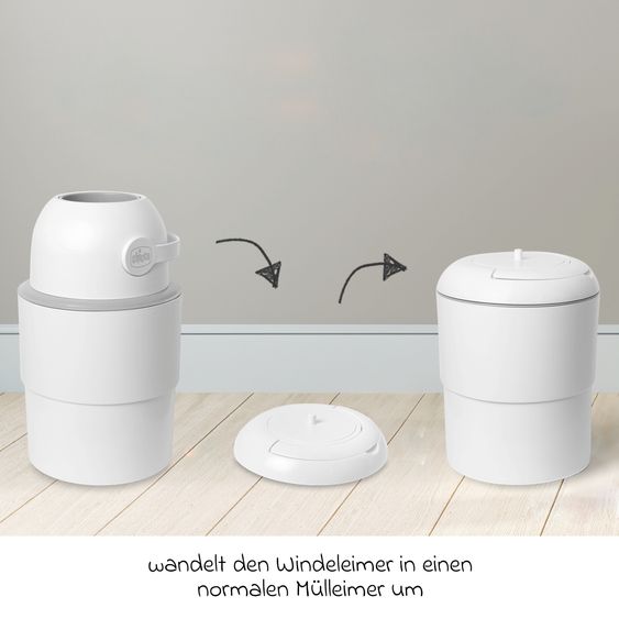Chicco Second Life Deckel für Teleskop Windeleimer - Weiß