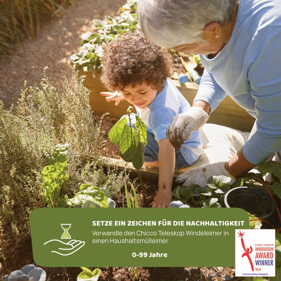 Chicco Second Life Deckel für Teleskop Windeleimer - Weiß