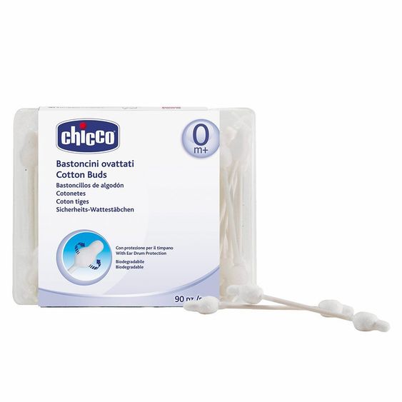 Chicco Sicherheits-Wattestäbchen 90 Stück