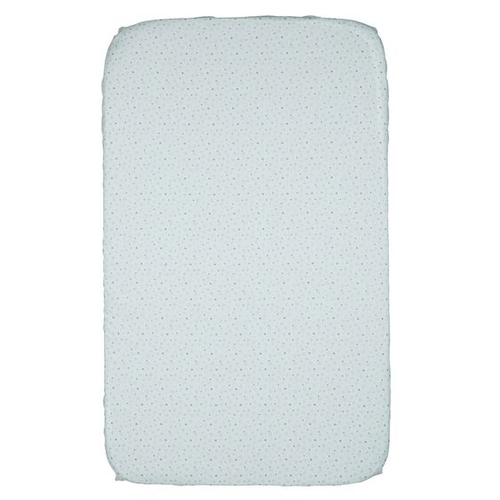 Chicco Lenzuolo a pieghe confezione da 2 per Next 2 Me 50 x 83 cm - Azzurro