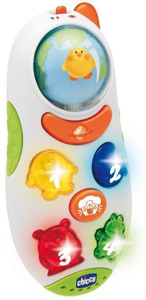 Chicco Spiel-Handy Globetrotter in Deutsch & Englisch
