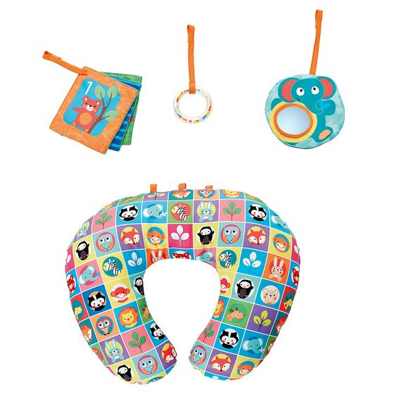 Chicco Spielkissen Boppy mit abnehmbaren Spielzeugen