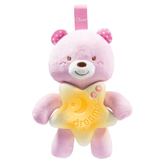 Chicco Carillon con luce notturna Orso della Buona Notte - Rosa