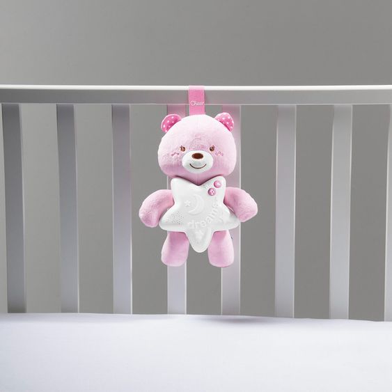 Chicco Carillon con luce notturna Orso della Buona Notte - Rosa