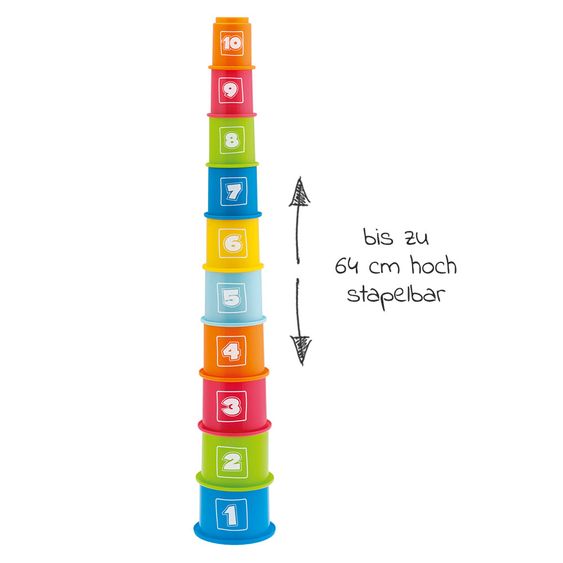 Chicco Gioco di impilamento Torre dei numeri