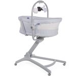 Stubenwagen, Hochstuhl, Sessel Baby Hug 4 in 1 Air - Stone