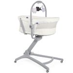 Stubenwagen, Hochstuhl, Sessel Baby Hug 4 in 1 Air - White Snow