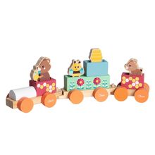 Teddys Zug - My Wood Friends inkl. Zubehör