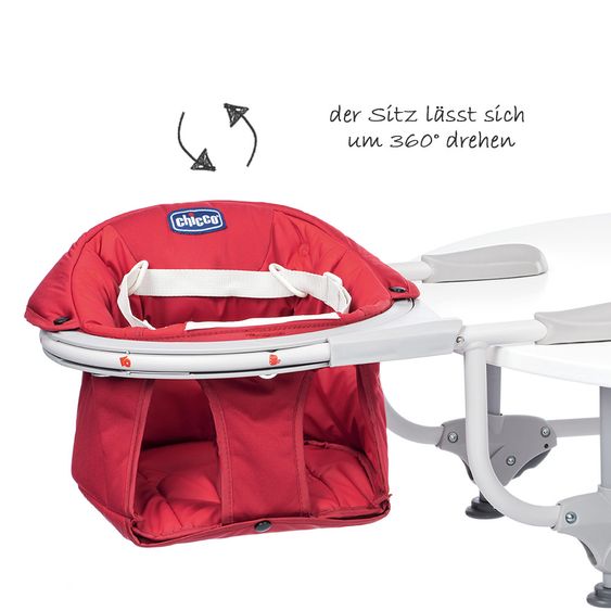 Chicco Tischsitz 360° - Scarlet