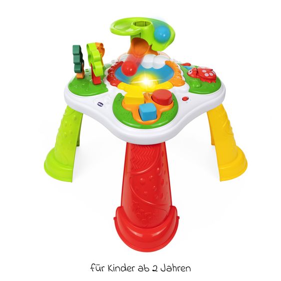 Chicco Waldspieltisch mit 4 verschiedenen Bereichen und 2 Modi