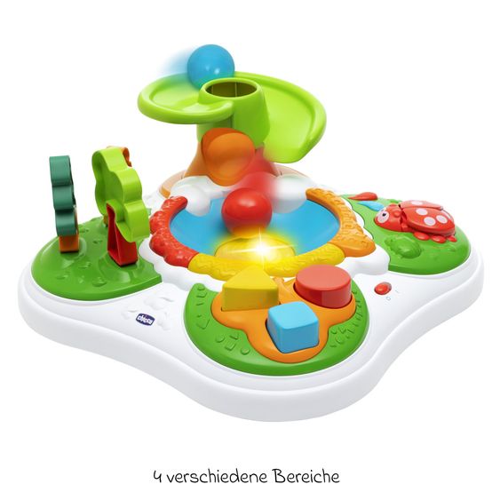 Chicco Waldspieltisch mit 4 verschiedenen Bereichen und 2 Modi