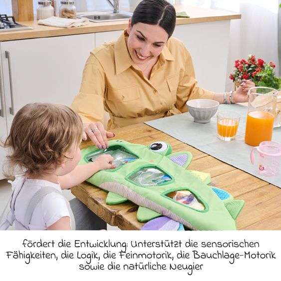 Chicco Wassermatte Croc Sensory mit verschiedenen Formen & Texturen