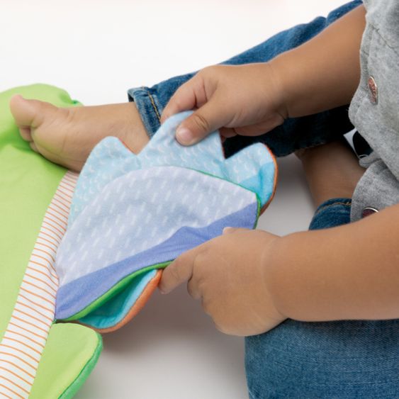 Chicco Wassermatte Croc Sensory mit verschiedenen Formen & Texturen