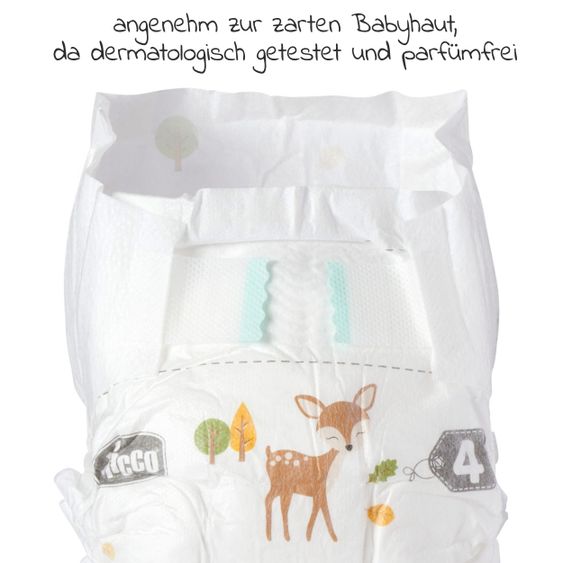 Chicco Windeln 38er Maxi Pack Airy Ultra Fit&Dry - Gr. 4