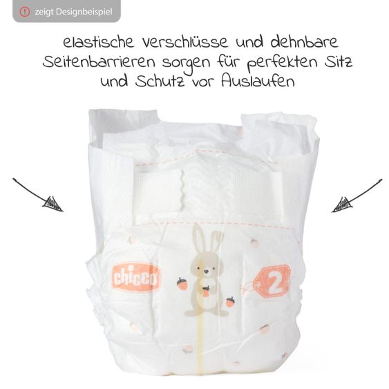 Chicco Pannolini 42 Maxi Pack Airy Ultra Fit&Dry - Taglia 3