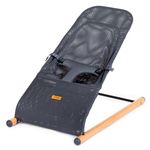 Babywippe Evolux ab der Geburt nutzbar Gewicht nur 3,8 kg - Natur Anthrazit