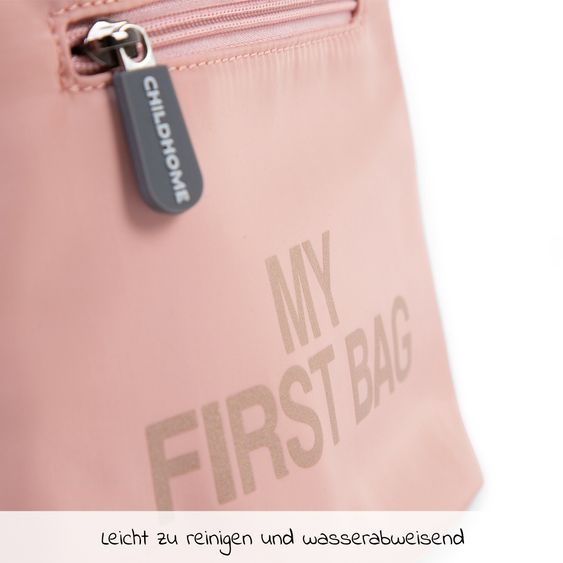 Childhome Kinderrucksack My First Bag - Rosa / Kupfer