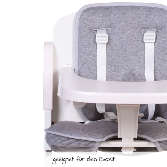 Childhome Seat reducer / seat cushion for Evosit high chair - gray