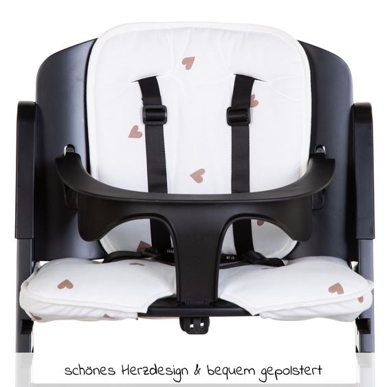 Childhome Seat reducer / seat cushion for Evosit high chair - Hearts