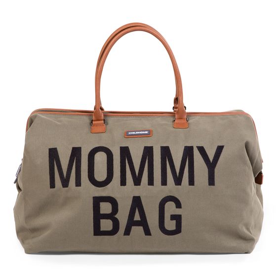 Childhome Wickeltasche Mommy Bag - Canvas - Kaki