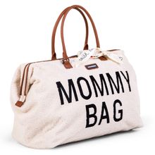 Wickeltasche Mommy Bag - Teddy - Ecru