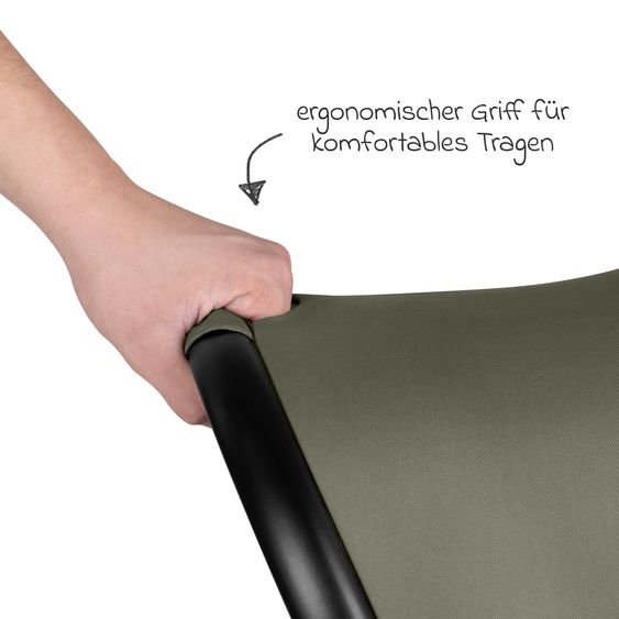 circle by ABC Design 3in1 Kinderwagen-Set S Three inkl. Babywanne, Sportsitz, Babyschale Tulip Black & Adapter - Wheat