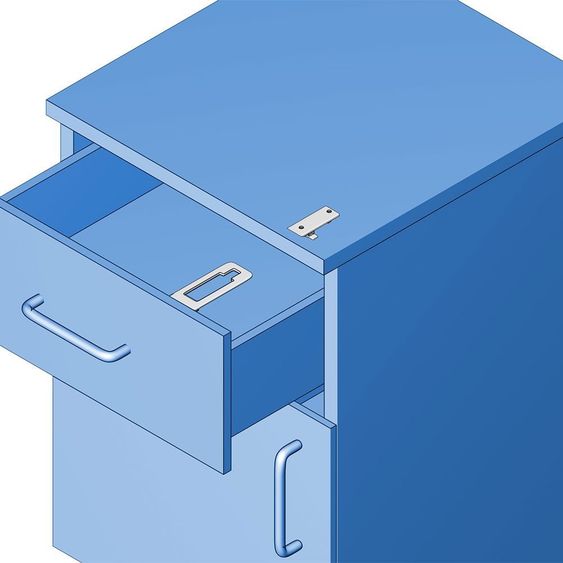 coona Schrank- & Schubladensicherung mit Einklemmschutz - 2er Pack