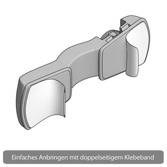 coona Schranksicherung zum Aufkleben 3-fach-Schutz