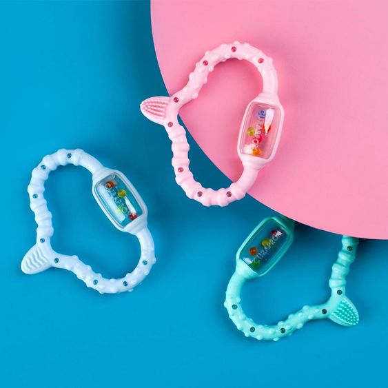 Curaprox Beißring Biofunktional Single - Blue