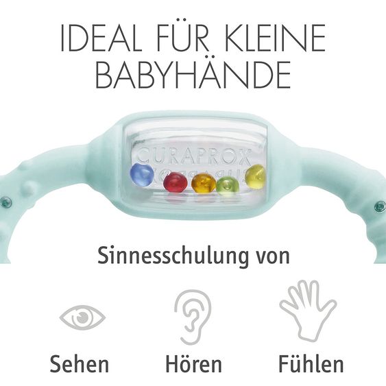 Curaprox Beißring Biofunktional Single - Green