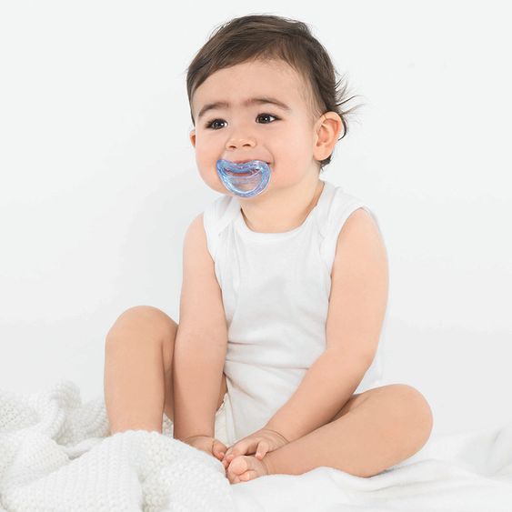 Curaprox Schnuller 2er Pack Biofunktional Duo - Silikon 7-18 M - Blue