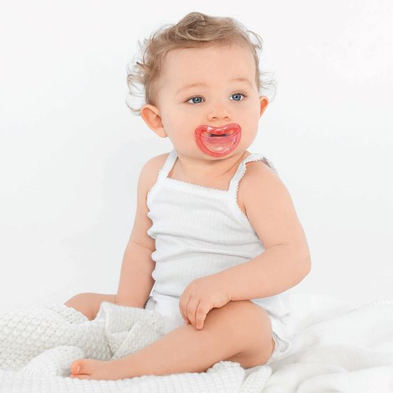Curaprox Schnuller Biofunktional Single - Silikon 7-18 M - Pink