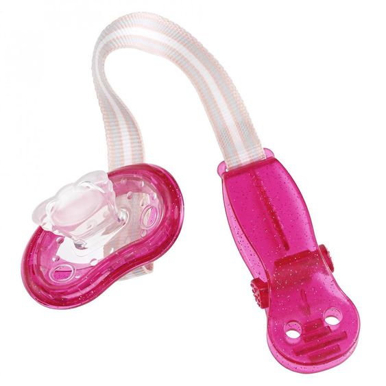 Curaprox Schnullerhalter Single - Pink