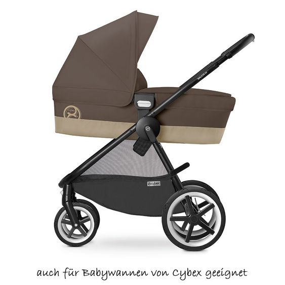 Cybex Aton / Babywanne M Adapter für Iris M-Air / Balios M-Air / Agis M-Air - Black