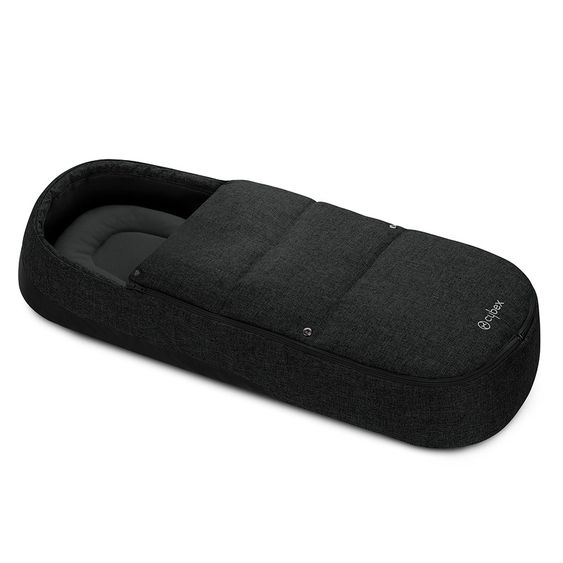 Cybex Babynest Cocoon S für Eezy S Twist, Eezy S+ & Balios S - Lavastone Black