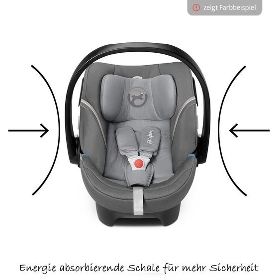 Cybex Aton 5 infant car seat - Fancy Pink Purple