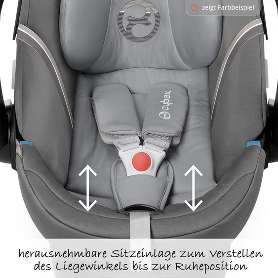 Cybex Aton 5 infant car seat - Fancy Pink Purple
