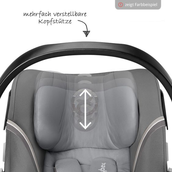 Cybex Aton 5 infant car seat - Fancy Pink Purple