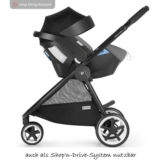 Cybex Babyschale Aton 5 - Lavastone Black Black