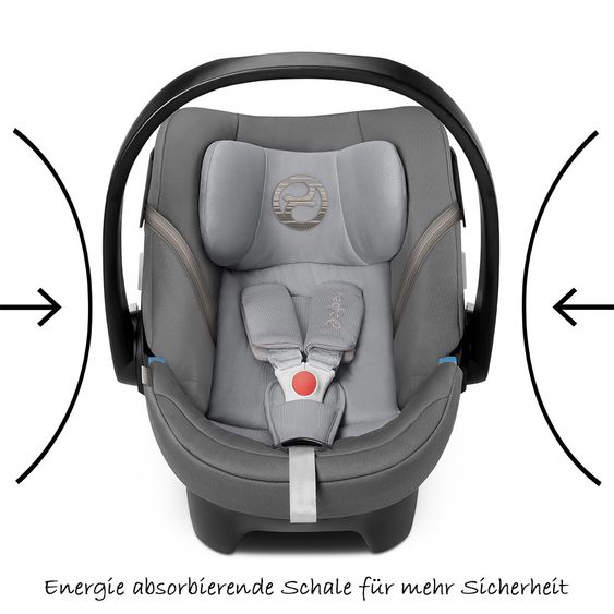 Cybex Babyschale Aton 5 - Manhattan Grey Mid Grey