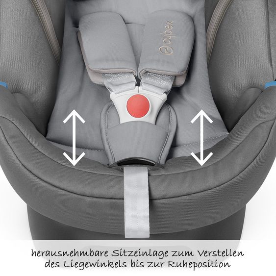 Cybex Babyschale Aton 5 - Manhattan Grey Mid Grey