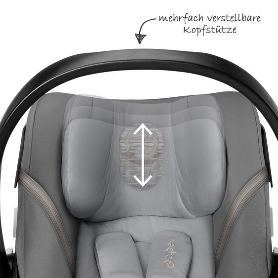 Cybex Babyschale Aton 5 - Manhattan Grey Mid Grey