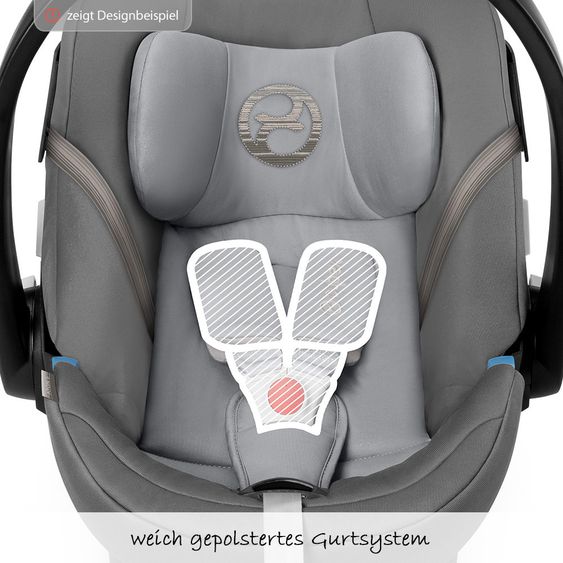 Cybex Babyschale Aton 5 - Pepper Black Dark Grey