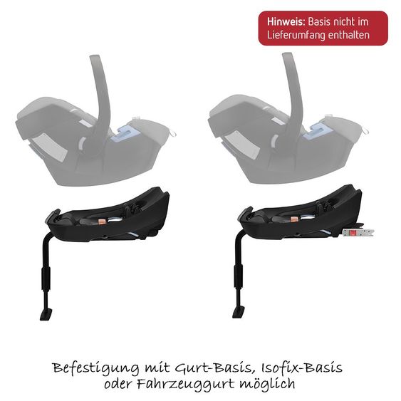 Cybex Babyschale Aton 5 - Stardust Black