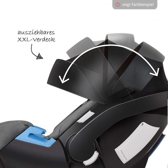 Cybex Babyschale Aton 5 - Urban Black