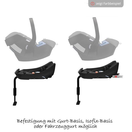 Cybex Babyschale Aton 5 - Urban Black